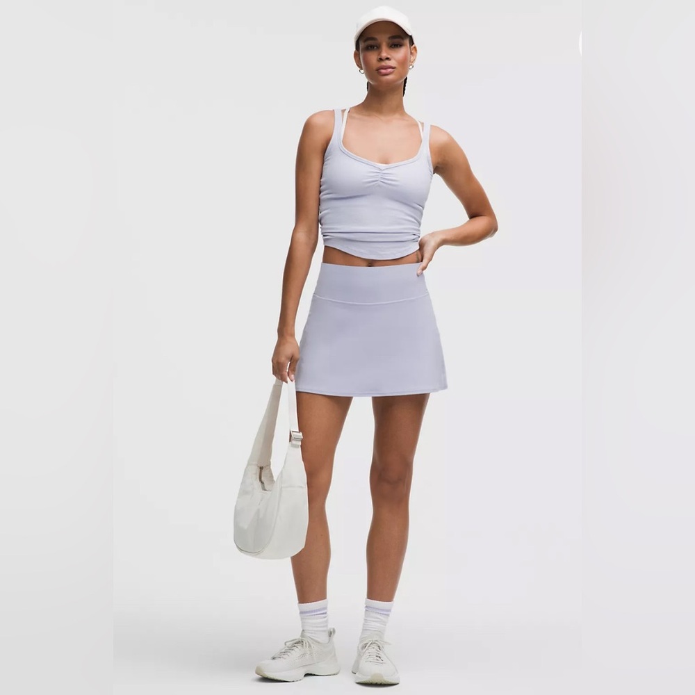 🆕Lululemon🍋 Align™ High-Rise Skirt Colour Serene Blue Sz 8